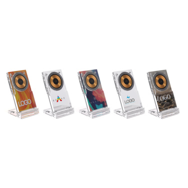Logo trade promotional items picture of: Magcharge 15W magnetic wireless charging stand