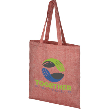 Logotrade promotional item picture of: Pheebs 150 g/m² recycled tote bag 7L