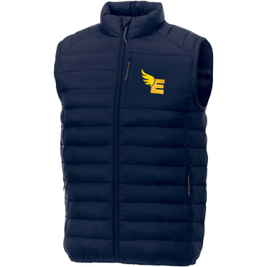 Logo trade corporate gift photo of: Pallas men's GRS recycled insulated bodywarmer