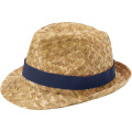 Pricus straw hat, Navy / Natural