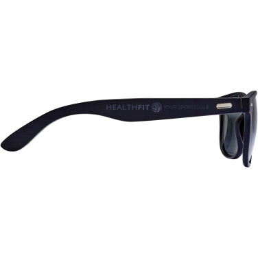 Logo trade promotional giveaways picture of: Arlo bamboo sunglasses with black coating