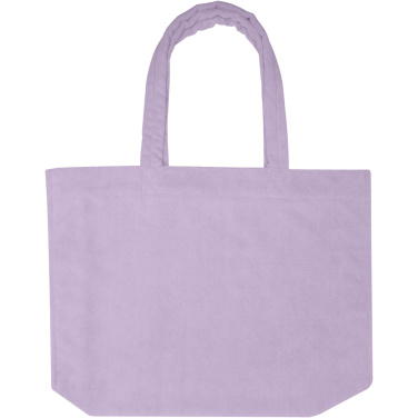 Logo trade promotional giveaways image of: Siam GRS recycled terry beach tote bag 13L