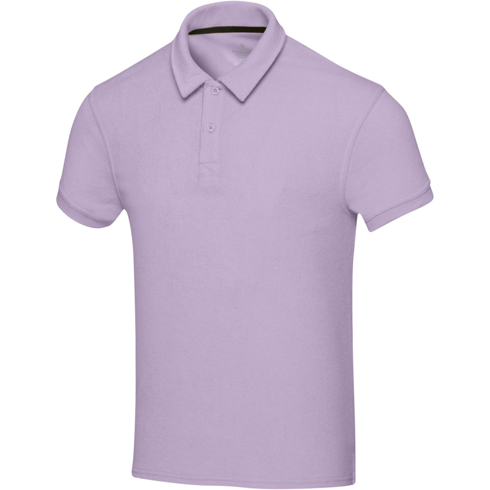 Logotrade promotional gift picture of: Akoya recycled terry unisex polo