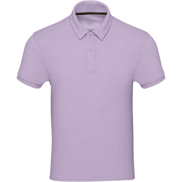 Logo trade promotional products image of: Akoya recycled terry unisex polo
