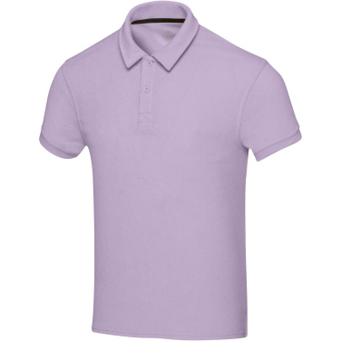 Logo trade promotional gift photo of: Akoya recycled terry unisex polo