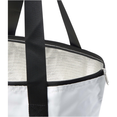 Logo trade advertising product photo of: EcoFold RPET foldable tote cooler bag 15L