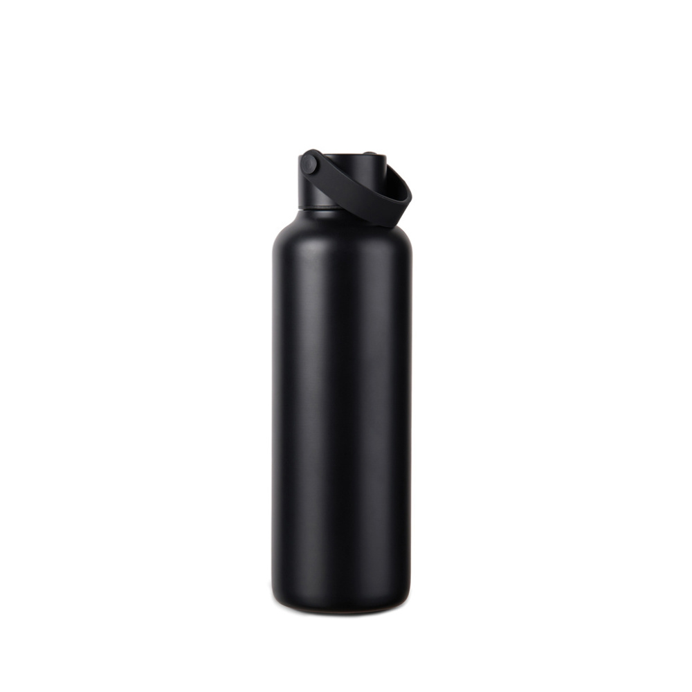 Logo trade promotional gift photo of: Baltimore RCS recycled SS bottle 600 ML
