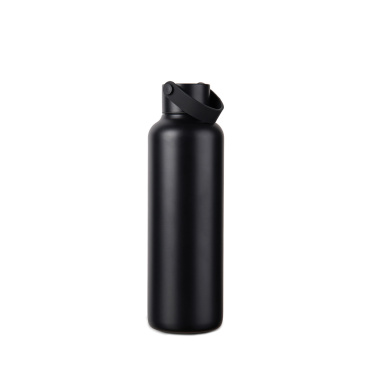 Logotrade promotional gift picture of: Baltimore RCS recycled SS bottle 600 ML