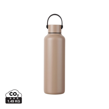 Logo trade advertising product photo of: Baltimore RCS recycled SS bottle 600 ML