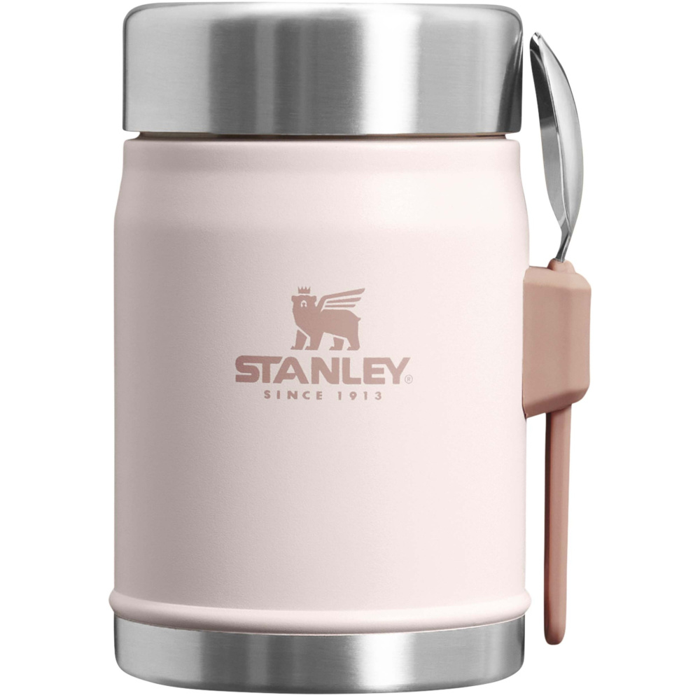 Logo trade promotional merchandise picture of: Stanley Legendary 400 ml food jar with spork