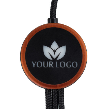 Logo trade business gift photo of: Cable 3in1 with illuminated logo - LH-ZM04