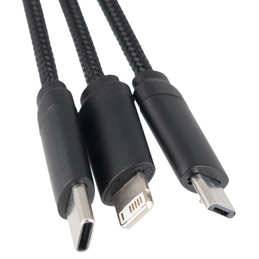 Logotrade corporate gift image of: Big cable 4in1 with illuminated logo - i5w