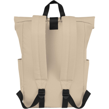 Logotrade business gift image of: Byron 15.6" GRS RPET roll-top backpack 18L