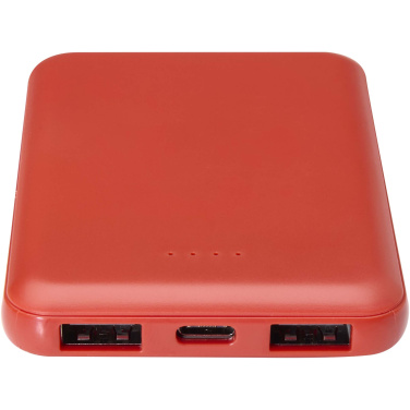 Logo trade promotional item photo of: Asama 5000 mAh Type-C recycled plastic power bank