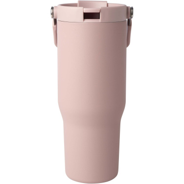 Logotrade corporate gift image of: Bronx 900 ml RCS recycled stainless steel copper vacuum insulated tumbler with dual function lid