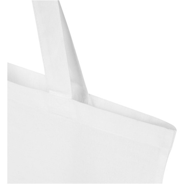 Logotrade promotional merchandise picture of: Madras Blend 140 g/m² GRS recycled cotton tote bag 7L