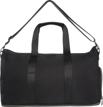 Logotrade promotional giveaway picture of: Rhine GRS recycled expandable duffel bag 35L