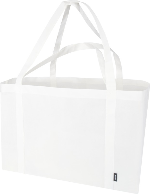 Logo trade advertising products image of: Jumbo GRS recycled non-woven extra large tote bag 65L