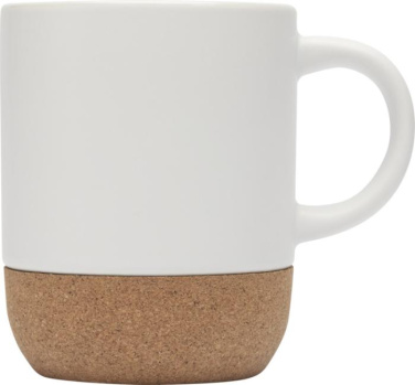 Logo trade advertising products picture of: Billie 300 ml ceramic sublimation mug with cork details