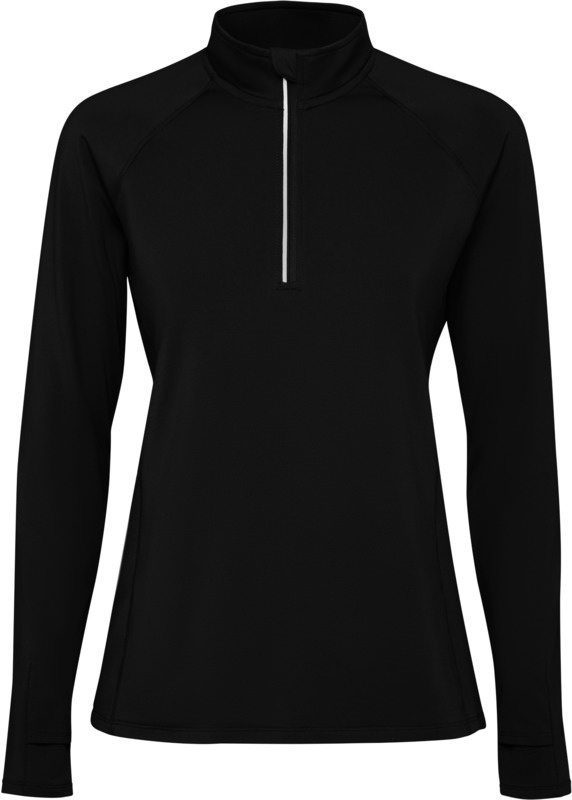 Logotrade promotional merchandise image of: Estambul long sleeve women's half zip sweatshirt