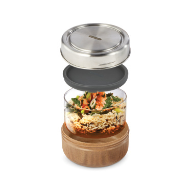 Logo trade promotional product photo of: Black+Blum Glass Lunch Bowl 750ml