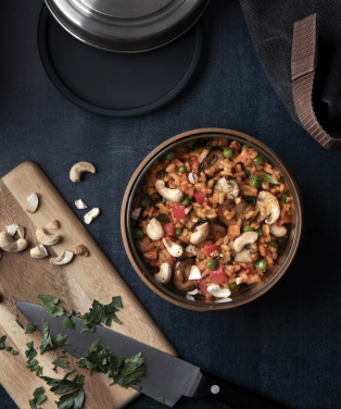 Logo trade promotional gifts picture of: Black+Blum Glass Lunch Bowl 750ml