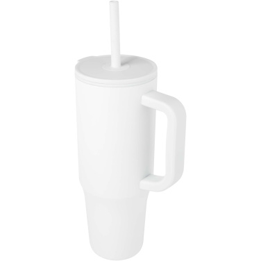 Logotrade corporate gifts photo of: Brady 900 ml RCS certified insulated tumbler with silicone straw