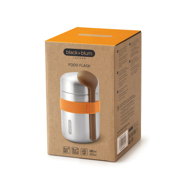 Logo trade promotional merchandise photo of: Black+Blum Food Flask 400 ml