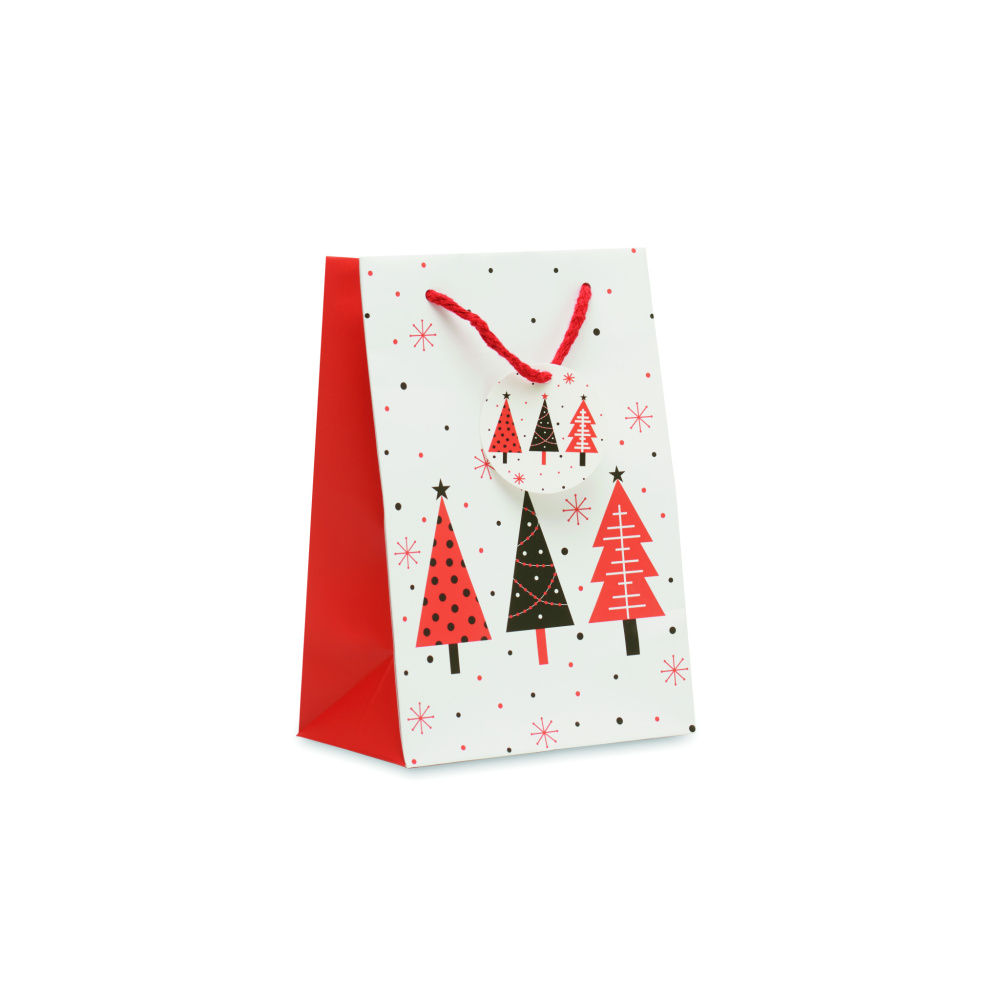 Logo trade promotional items image of: Gift paper bag small