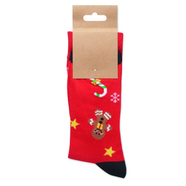 Logotrade business gifts photo of: Pair of Christmas socks L
