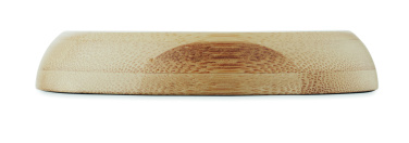 Logo trade promotional item photo of: Bamboo mug warmer with USB