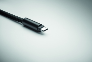Logo trade corporate gifts picture of: 60W charging and data lanyard