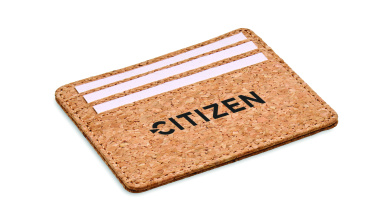 Logotrade promotional product picture of: Cork cardholder with RFID
