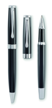 Logo trade promotional merchandise photo of: Ball pen and roller set