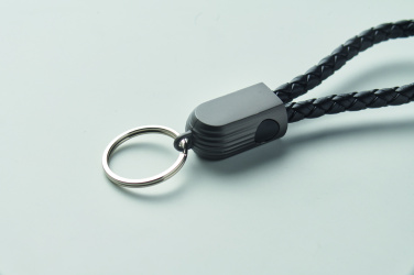 Logo trade corporate gift photo of: Key ring loop cable type-C