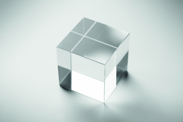 Logotrade promotional gift image of: Glass cube award