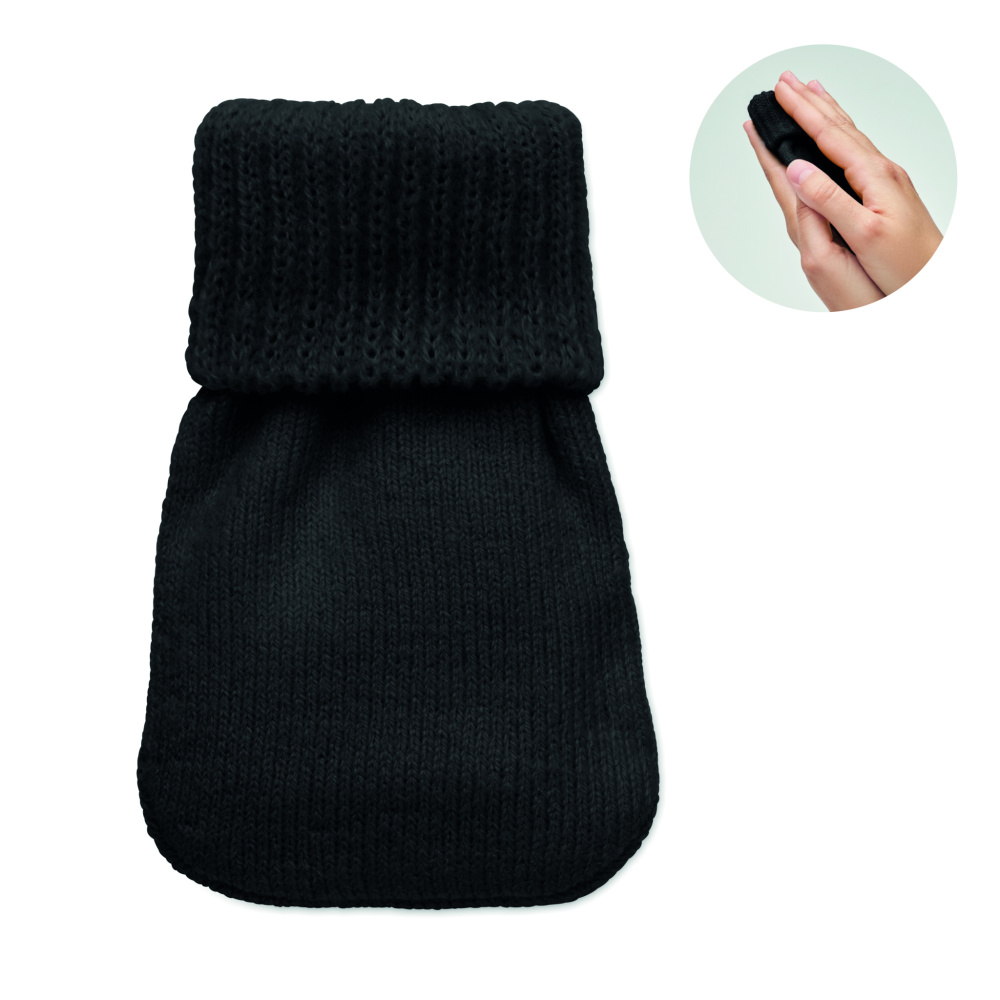 Logotrade promotional item image of: Hand warmer knitted polyester