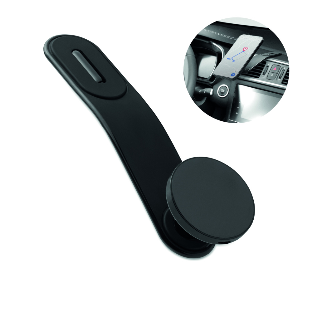 Logo trade advertising products image of: 15W magnetic car charger
