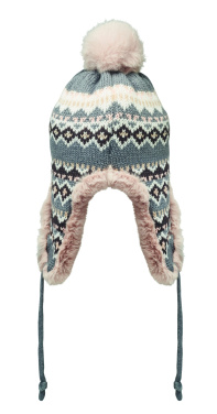 Logo trade corporate gifts picture of: Knitted beanie with ear flap