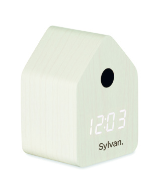 Logotrade advertising products photo of: MDF cuckoo alarm clock