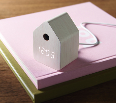 Logotrade promotional gift image of: MDF cuckoo alarm clock