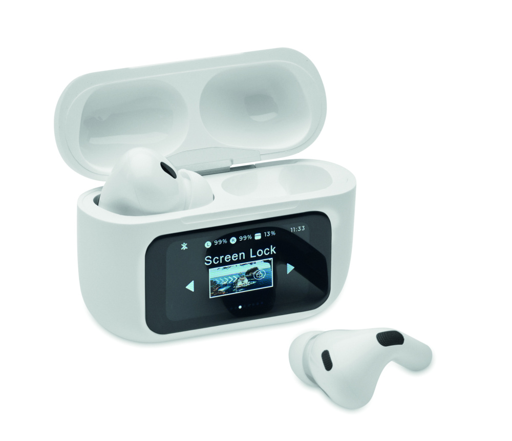 Logotrade promotional item image of: ABS TWS earbuds
