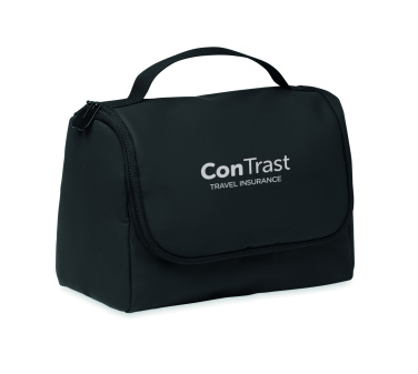 Logo trade promotional merchandise picture of: Cosmetic hanging bag in PU