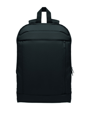 Logo trade corporate gifts image of: Expandable 600D RPET backpack