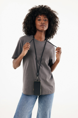 Logotrade promotional items photo of: CarryLoop RCS recycled PET adjustable phone holder lanyard