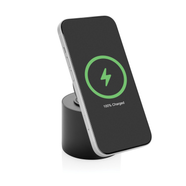 Logo trade corporate gifts image of: Magpulse RCS recycled plastic 3W speaker w/magnetic holder