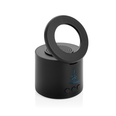 Logo trade promotional giveaways picture of: Magpulse RCS recycled plastic 3W speaker w/magnetic holder
