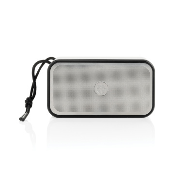 Logotrade business gift image of: Swiss Peak RCS recycled aluminium 10W bass speaker