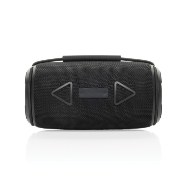 Logo trade promotional merchandise photo of: Prisma RCS recycled plastic IPX 4 waterpoof 16W speaker