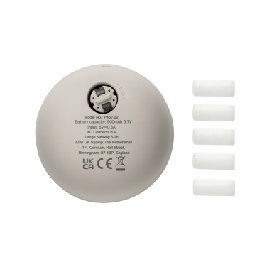 Logotrade promotional product image of: Breevia RCS rplasic re-chargeable floating humidifier